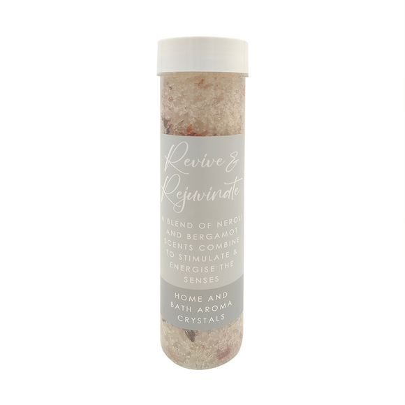 BATH AND HOME AROMA CRYSTALS 275G GREY REVIVE AND REJUVINATE