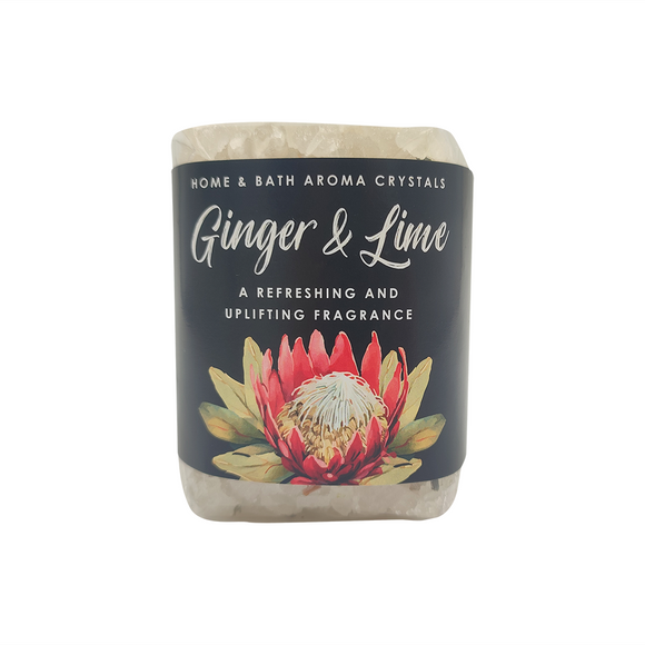 BATH SALTS IN A BAG 350G GINGER LIME SCENTED