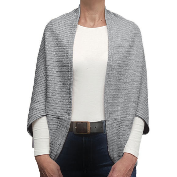 SHRUG IN A  SACK GREY MELANGE