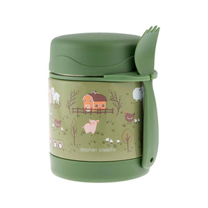 HOT/COLD SNACK CONTAINERS WITH FORK FARM