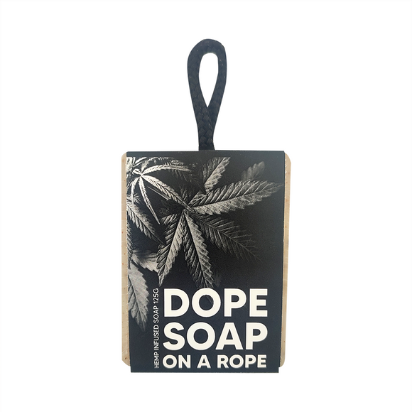 SOAP ON A ROPE 125G HEMP INFUSED