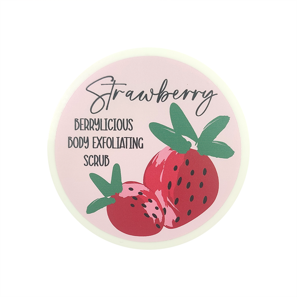 BODY SCRUB 100ML STRAWBERRY DELIGHT