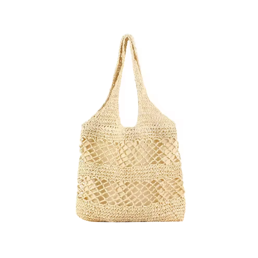 BAG TOTE CROCHET STYLE NATURAL