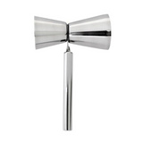 TOT MEASURE WITH HANDLE STAINLESS STEEL 25ML / 50ML