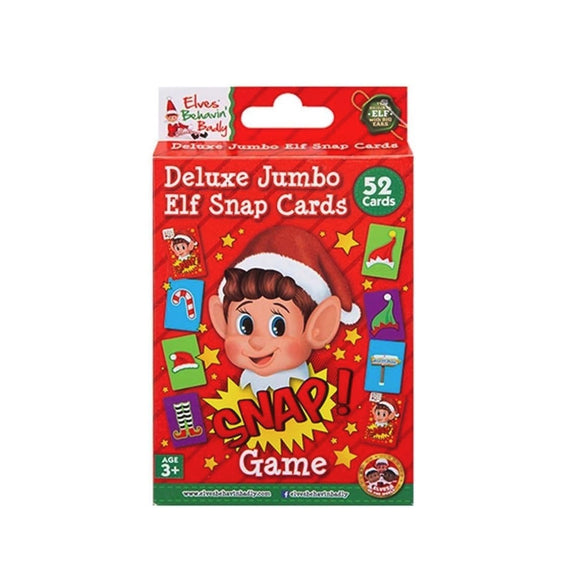 XMAS GAME ELF SNAP CARDS JUMBO
