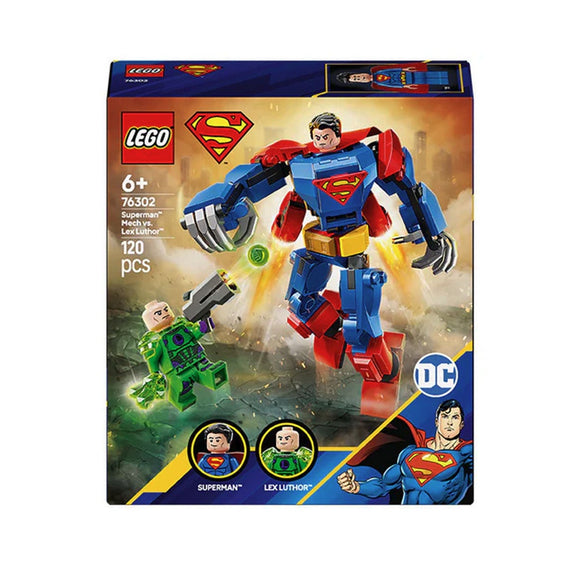 LARGE SUPERMAN MECH VS LEX LUTHOR