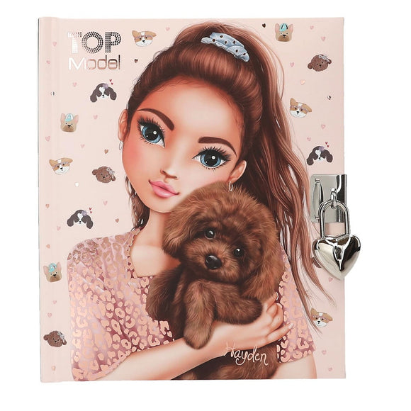 TM DIARY WITH LOCK DOGGY