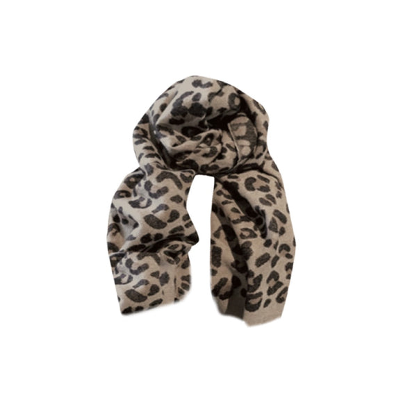 WINTER SCARF LEOPARD PRINT CLASSIC
