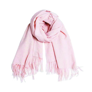 WINTER SCARF VARIGATED LIGHT PINK