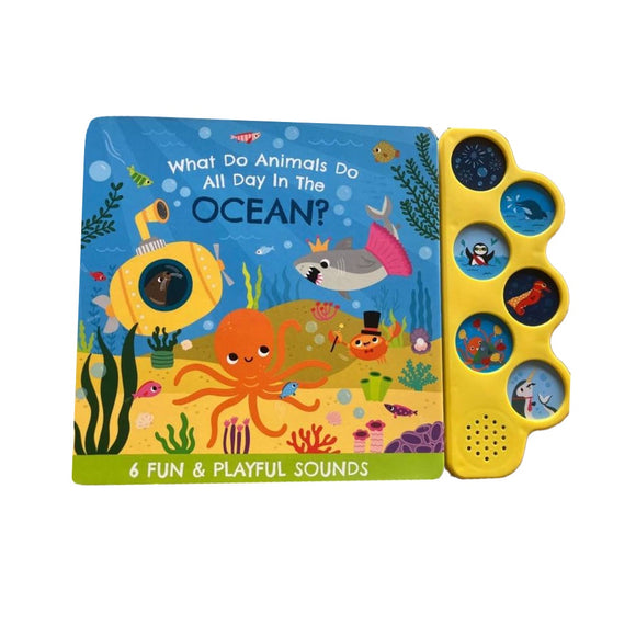 BOOK NOISY - OCEAN ANIMALS