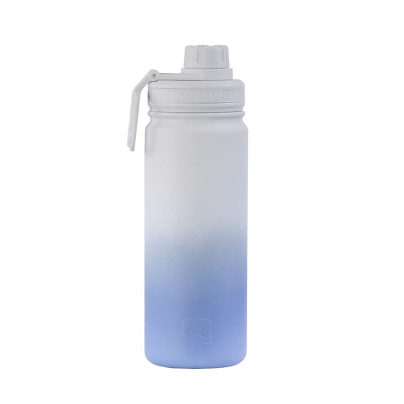 FLASK LIZZARD HYDRANGEA BLUE/WHITE 530ML