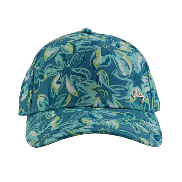 CAP LIZZY DIMOSARA TEAL FLORAL