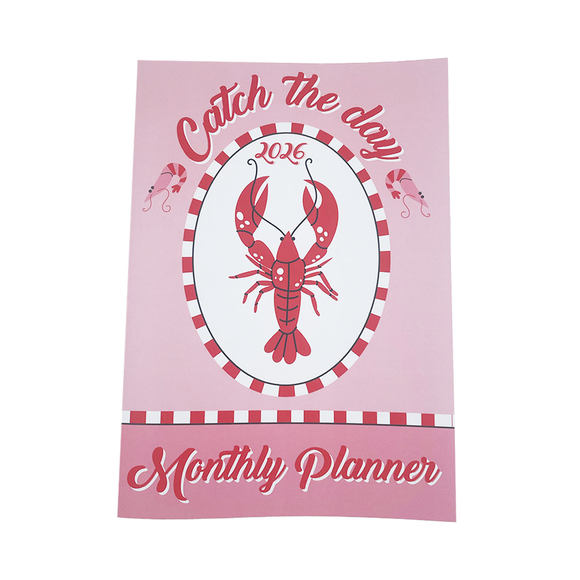 PLANNER FOR 2026 ( A MONTH AT A GLANCE ) SEASIDE SPOILS