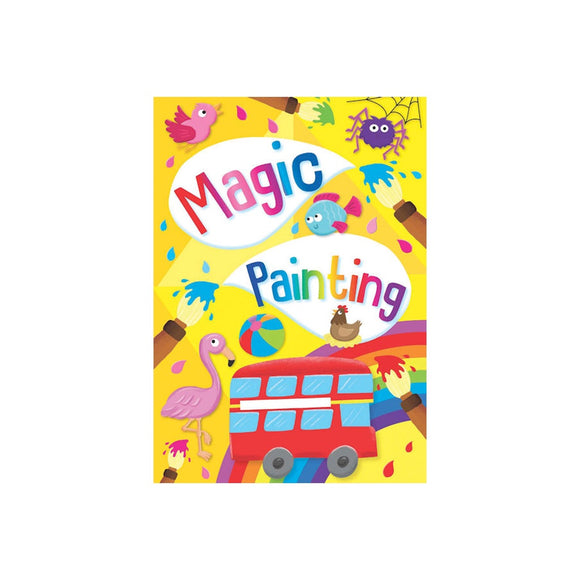 ACTIVITY BOOK MAGIC PAINTING YELLOW