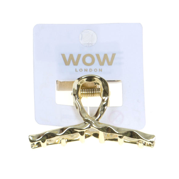 HAIR GRIP SML METAL TWIST LOOP GOLD