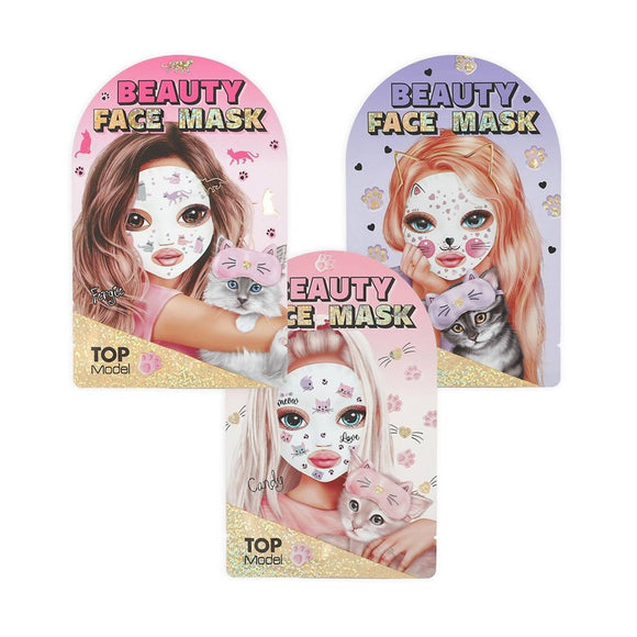 TM FACE MASK CAT BEAUTY AND ME ASSORTED