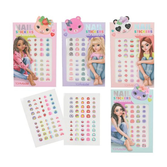 TM NAIL STICKERS 100PC ASSORTED