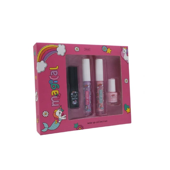 MAKE UP SET 4PC MAGICAL UNICORN