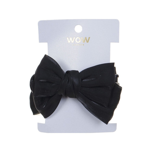 HAIR GRIP BLACK WITH BOW