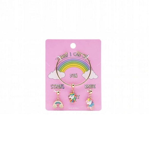 BANGLE RAINBOW WITH ASSORTED CHARMS