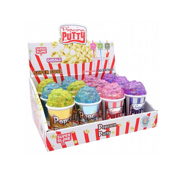 PUTTY POPCORN ASSORTED COLOURS
