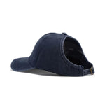CAP PONYTAIL FRIENDLY WASHED OLD SCHOOL NAVY