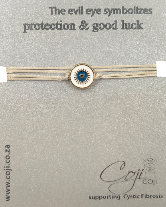 BRACELET GOLD EYE NATURAL