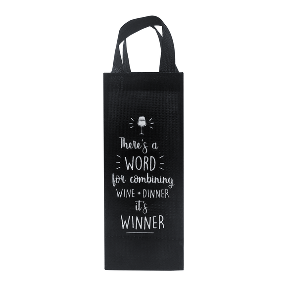 WINE BAG WINNER BLACK
