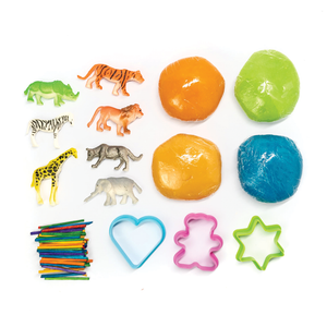 PLAY DOUGH BOX SET WILD ANIMALS