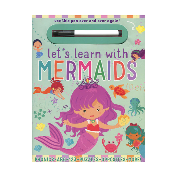 BOOK LET'S LEARN WITH MERMAIDS