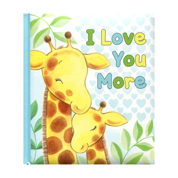 BOOK PADDED I LOVE YOU MORE