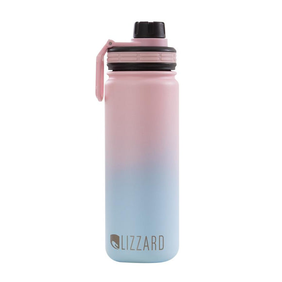FLASK LIZZARD PINK/BLUE OMBRE 530ML