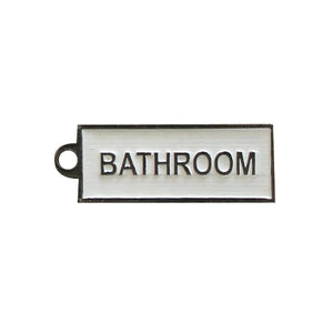 BATHROOM KEYRING