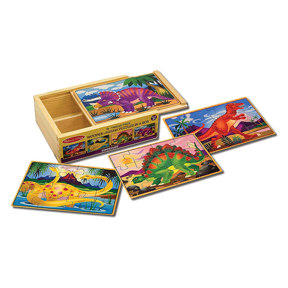 PUZZLE IN A BOX DINOSAURS
