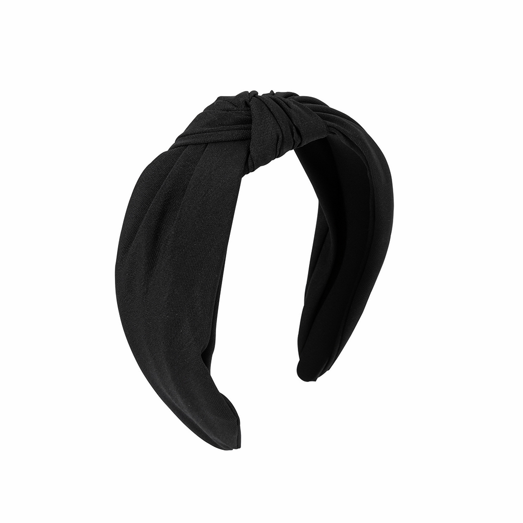 ALICE BAND PLAIN KNOTTED BLACK – NIKKI'S The Gift Shop