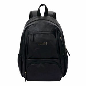 BACKPACK 1 POCKET ESCAPE PLAIN BLACK