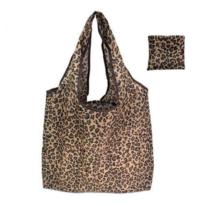 REUSABLE SHOPPING BAG LEOPARD PRINT EXTRA LARGE