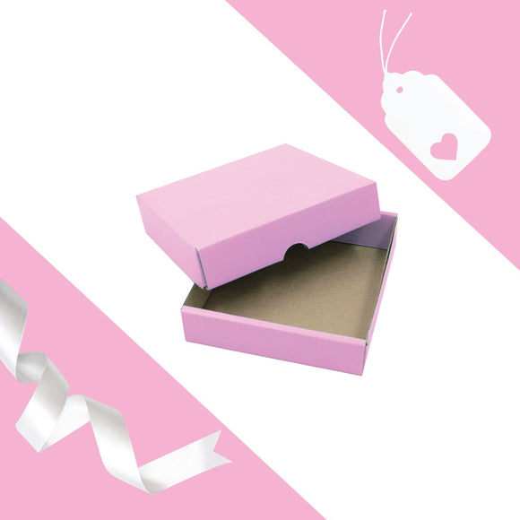 JEWELLERY GIFT BOX & TAG CANDY PINK