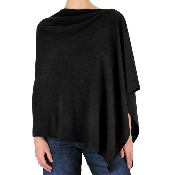 PONCHO IN A POUCH BLACK