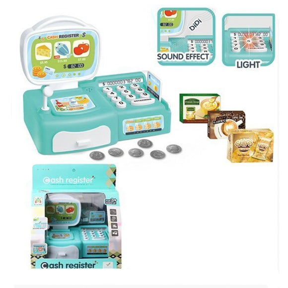 CASH REGISTER PLAY SET WITH SOUND AND LIGHT