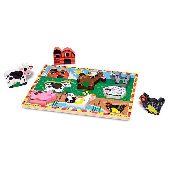 PUZZLE CHUNKY FARM