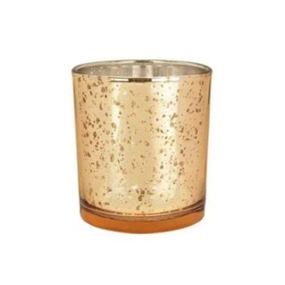 VOTIVE GLASS MERCURY GOLD