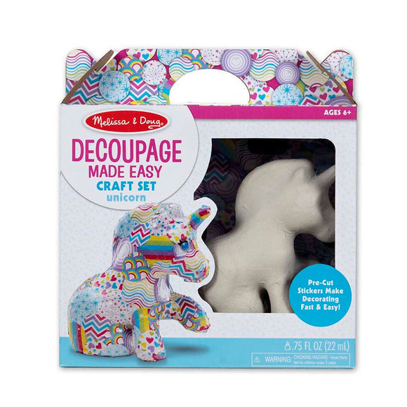 DYO UNICORN DECOUPAGE CRAFT