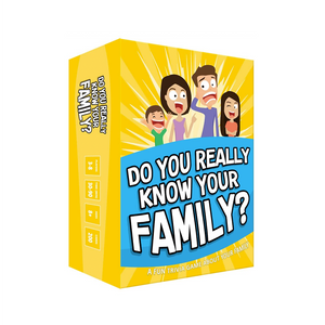 GAME DO YOU REALLY KNOW YOUR FAMILY?