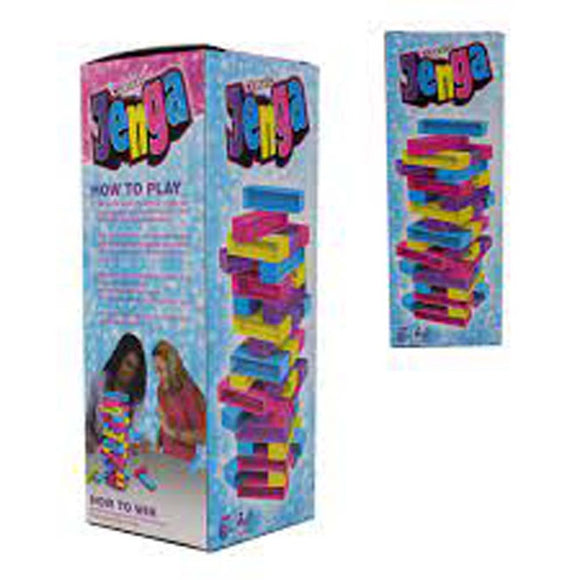 GAME JENGA CLASSIC PINK