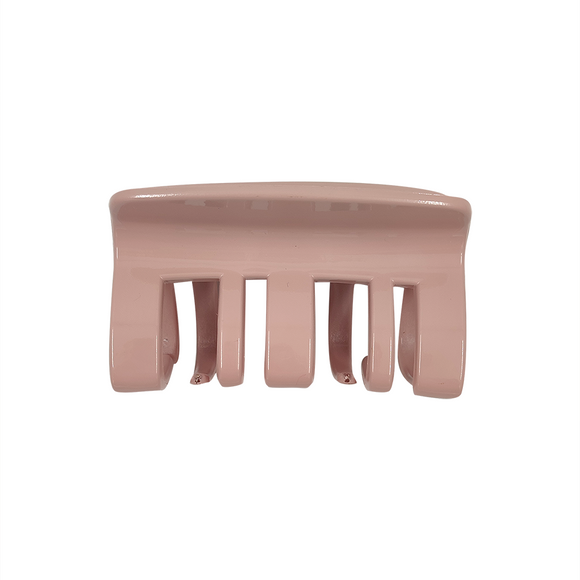 HAIR GRIP LARGE CLAW DUSTY PINK