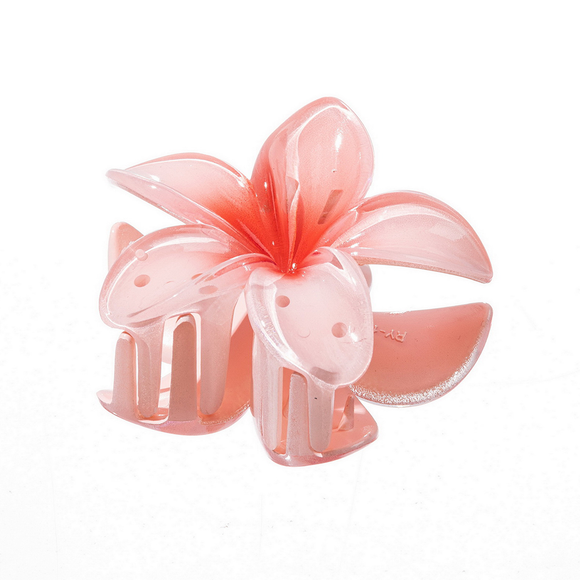 HAIR GRIP GLOSS FRANGIPANI RED AND PINK