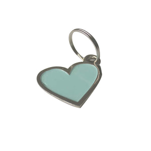 HEART AQUA KEYRING