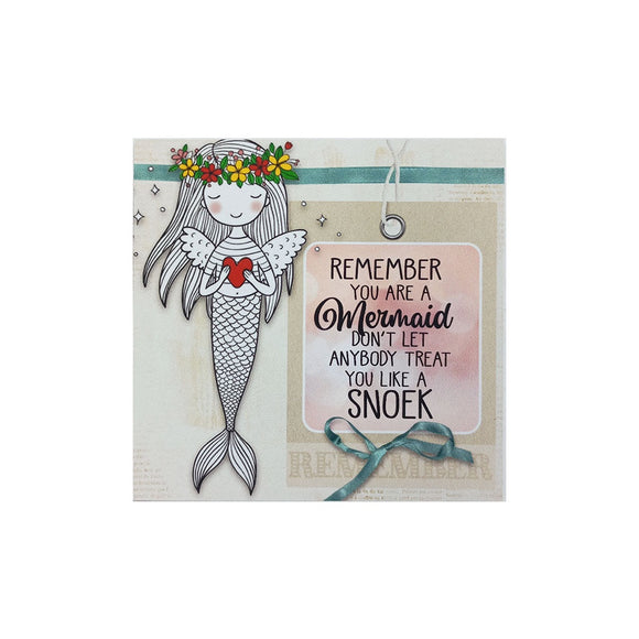 MAGNET WITH SAYING MERMAID