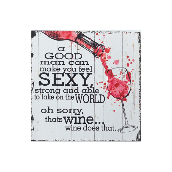 MAGNET WITH SAYING SEXY WINE